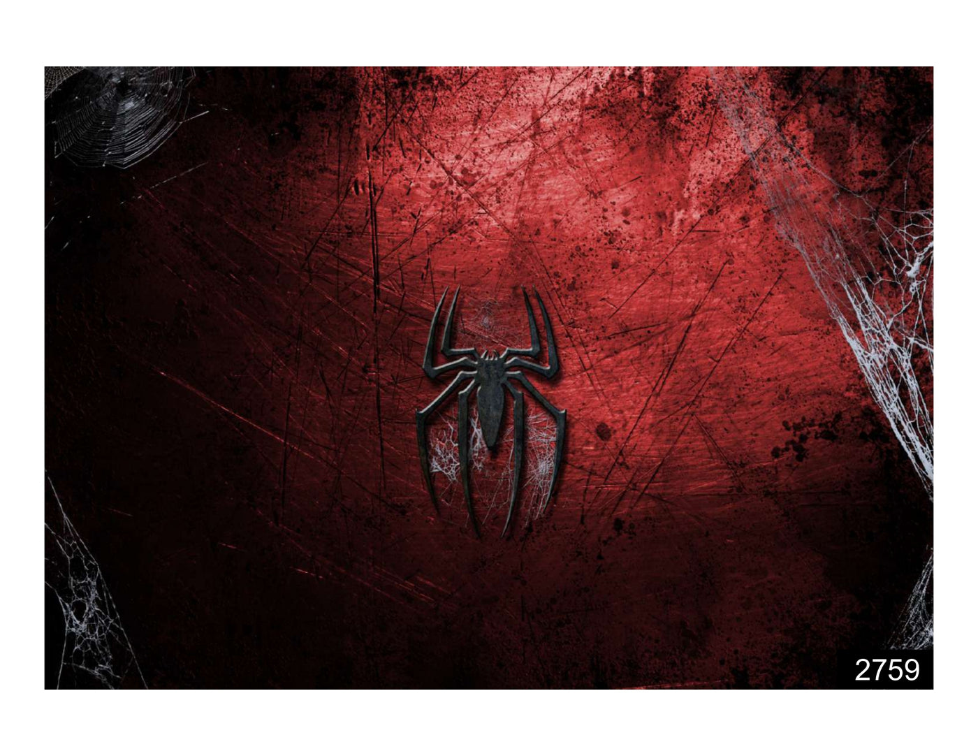 Black Spider wall covering