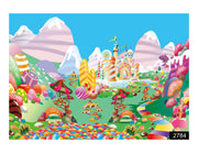 Candy Palace wall covering