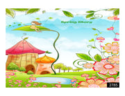 Spring story wall covering