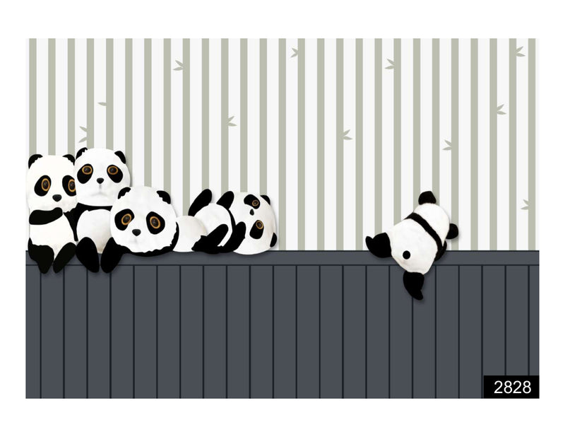 Cute Pandas Wallpaper for wall
