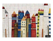 Animated Buildings Wallpaper for wall