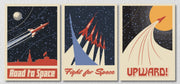 Space Wall Art, Set Of 3