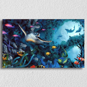 Graphic Sea Ocean