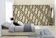 Dot In Circle 3D Design Self Adhesive Sticker For Wardrobe