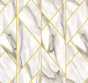Shine 2 Gold Brass Liner Wallpaper