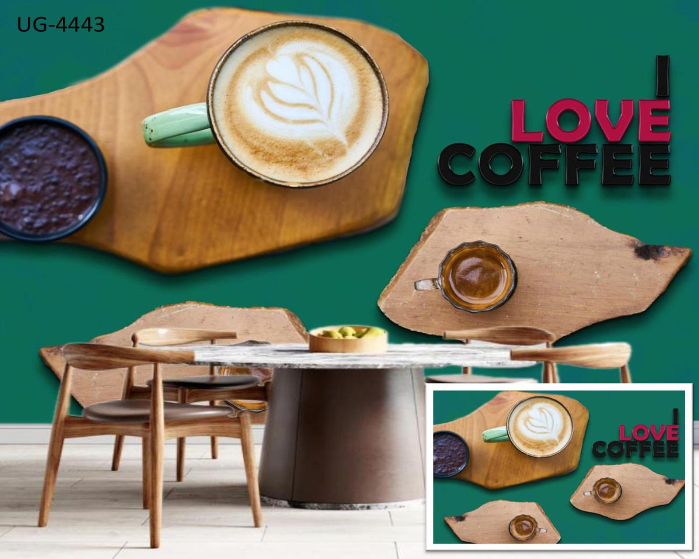 I love Coffee Cafe Wallpaper