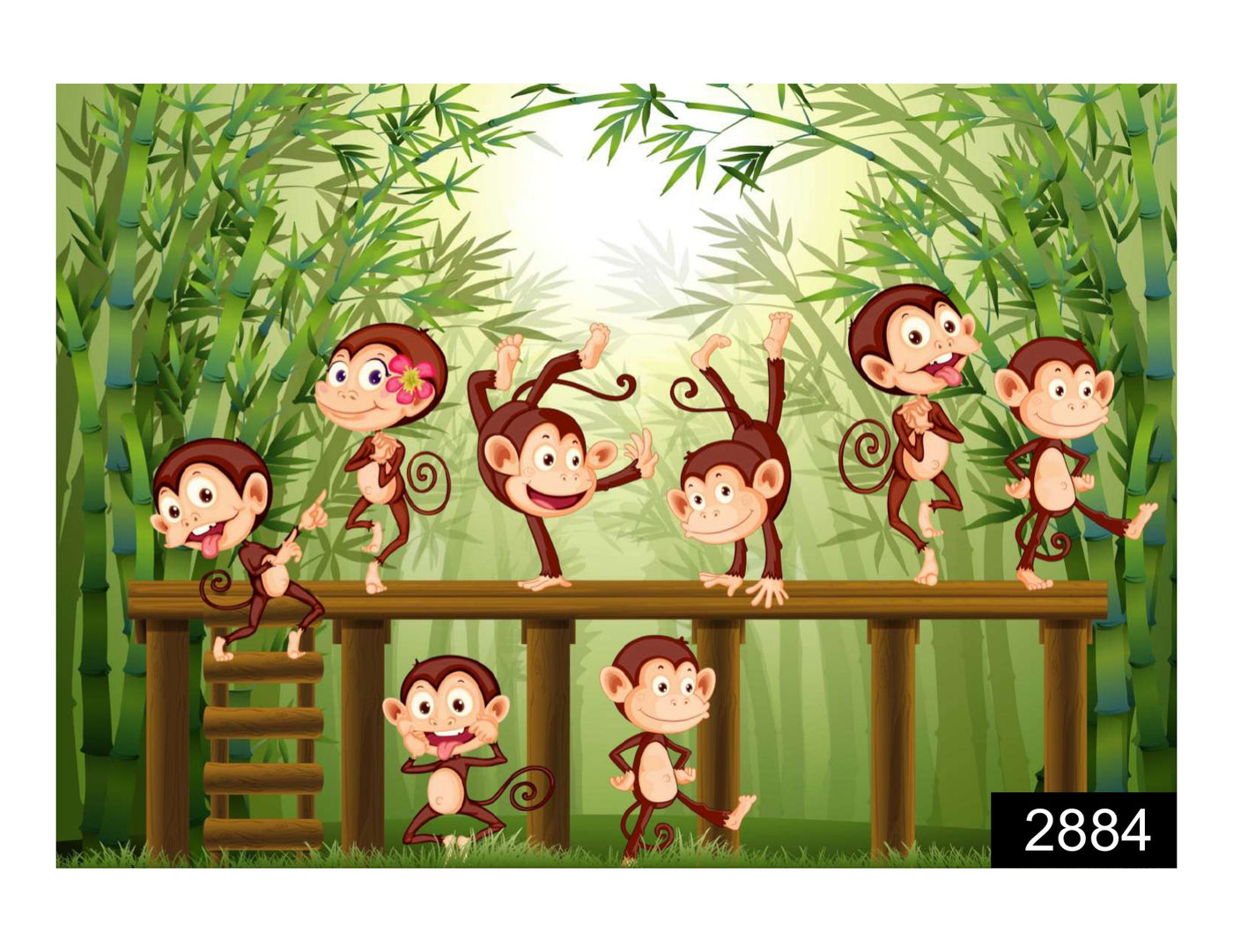 Monkeys Wallpaper for Wall