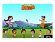 Chota Bheem and Chutki Wallpaper for Wall