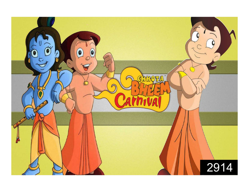 Chota Bheem and Krishna Colouring Drawing How to draw Chhota bheem and Krishna  drawing - YouTube