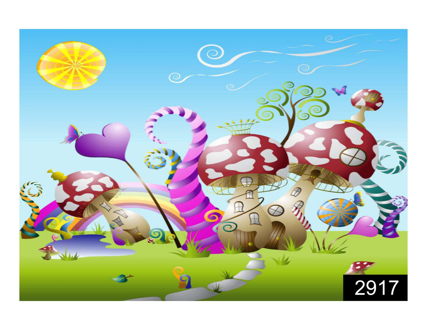 Mashroom City Wallpaper for Wall