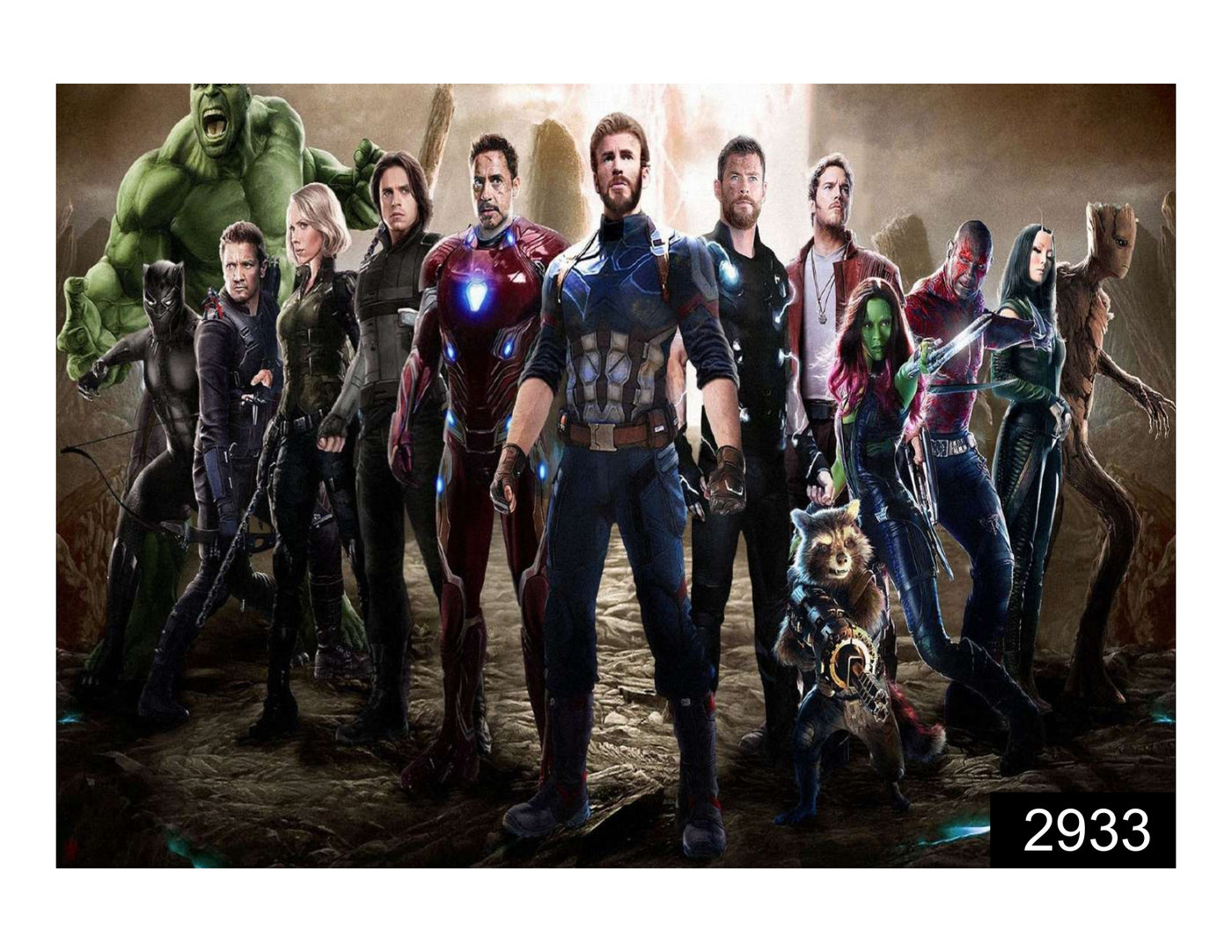 Avengers Action Mode Wallpaper for Wall