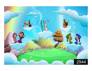 Chota Bheem Characters Wallpaper for Wall