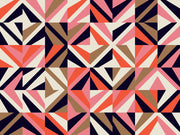 Pink Colour 3D Pattern Self Adhesive Sticker For Wardrobe