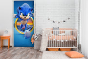 Sonic Anime Self Adhesive Sticker For Door