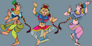 Indian Dancers Wallpaper