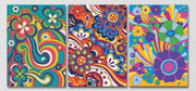 Psychedelic Wall Art, Set Of 3
