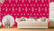 Vintage Pink Print Pattern Wallpaper