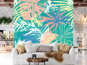 Bright Seamless Pattern Colorful Customized Wallpaper