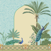 Tropical Peacock Wallpaper