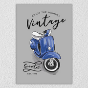Vintage Scooter Wall Art