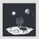 Astronaut Cute Lovers Art