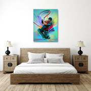 Cricket Batsman Wall Art