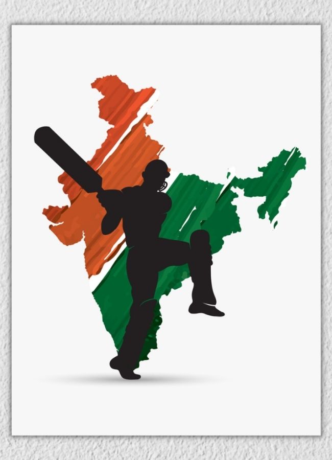 Cricket And India Wall Art