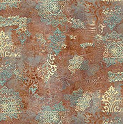 Romania Golden Damask Wallpaper