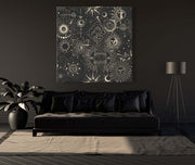 Cosmic Pattern With Constellations