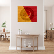 Om In 2 Shades Self Adhesive Sticker Poster