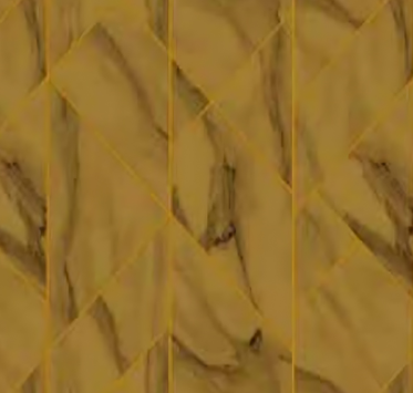 Shine 2 Gold Brass Liner Wallpaper