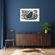 Born To Ride Wall Art