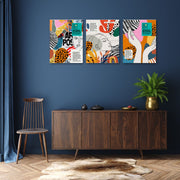 Psychedelic Wall Art, Set Of 3