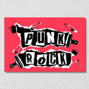 Pink Punk Rock Wall Art