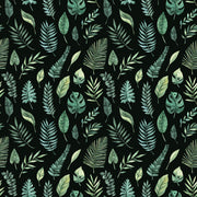 Green And Blue Small Leafs Self Adhesive Sticker For Cabinet