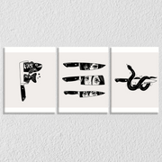 Anime Blade Snake Fish, Set Of 3