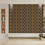 Nyka Graphic Spiral Pattern Wallpaper