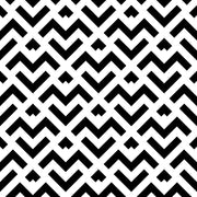 Black And White Line Art Self Adhesive Sticker For Wardrobe