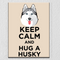 Hug A Husky Wall Art