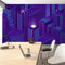 Purple Isometric Wallpaper