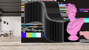 Modern Art Antique Wallpaper