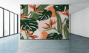 Exotic Pastel Tropical Wallpaper