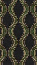 Nyka Graphic Spiral Pattern Wallpaper