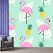 Flamingo With Pineapple