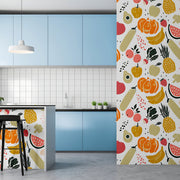 Pumpkins And Fruits Customize Wallpaper
