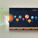 Vector Planet Milky Way Wallpaper