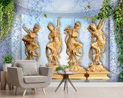 Beautiful Sculptures Customised wallpaper for wall