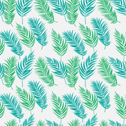 Green Blue Pink Leafs Design Self Adhesive Sticker For Cabinet