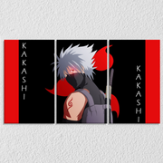Kakashi Naruto Art, Set Of 3