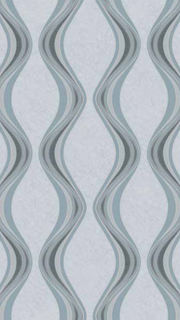 Nyka Graphic Spiral Pattern Wallpaper